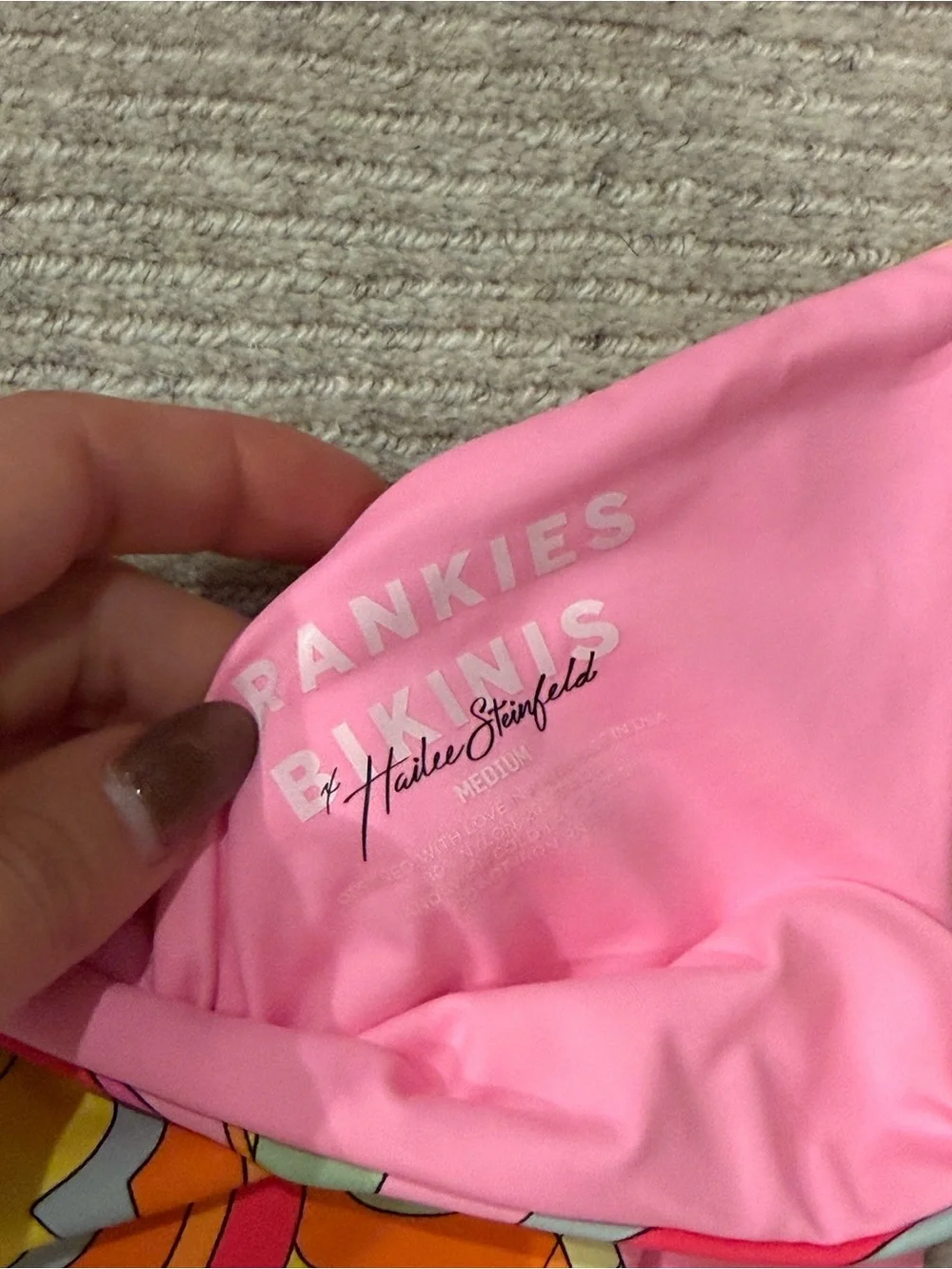 Frankie’s Bikinis Tie-Side Bikini One Piece